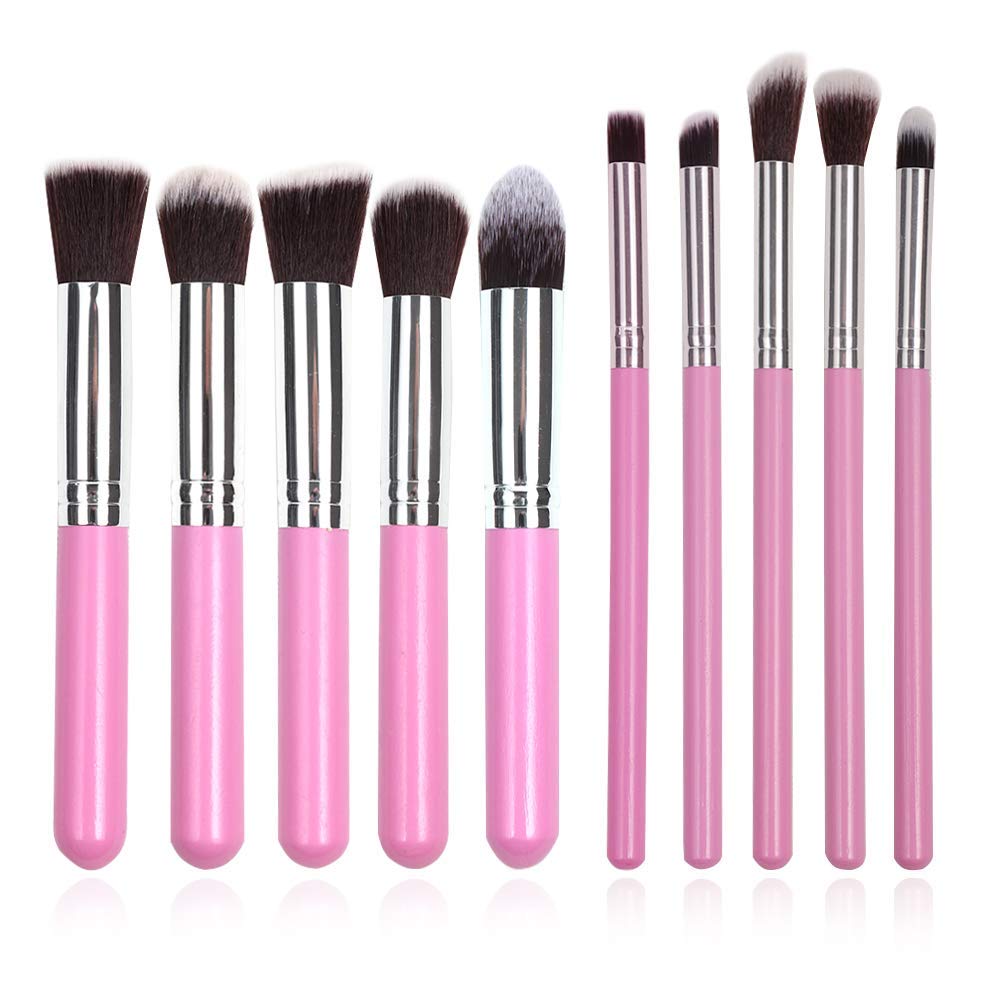 Miss Hot Silicone Makeup Practice Face Board - Realistic Skin Texture for Eyeshadow & Foundation Training | Includes 10 Mini Makeup Brushes | Perfect for Beauty School Students & Professional Makeup Artists