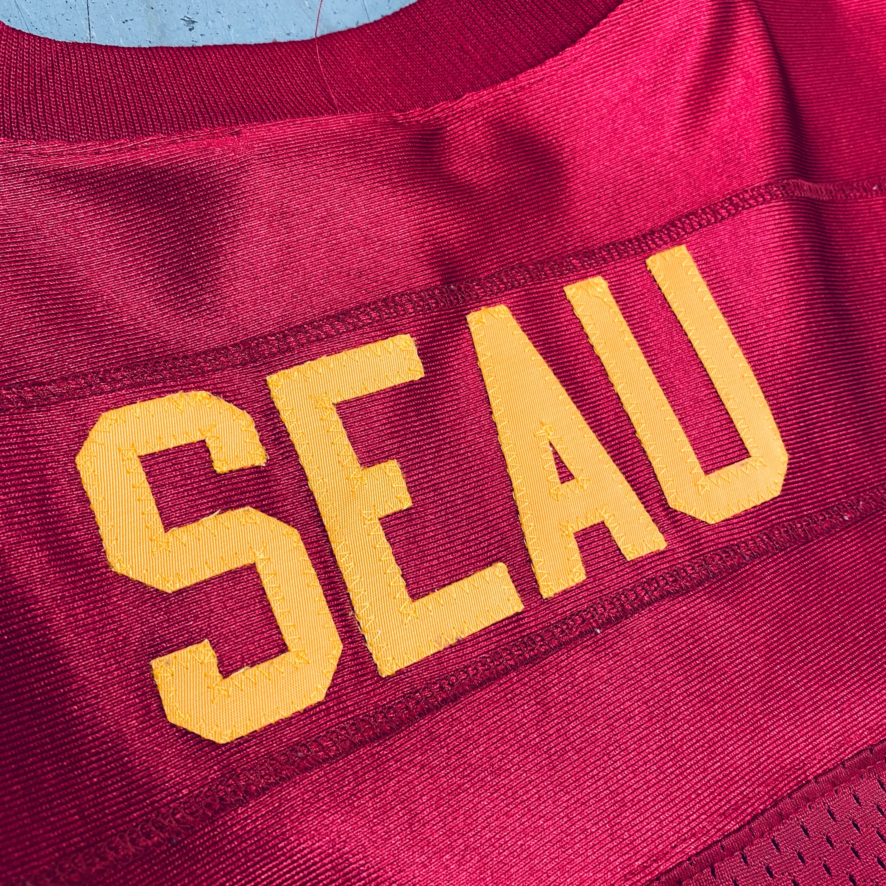 Junior Seau 1989 USC Trojans Stitched Nike Throwback Jersey - XXL | Vintage Football Jersey for Game Day & Fan Collection