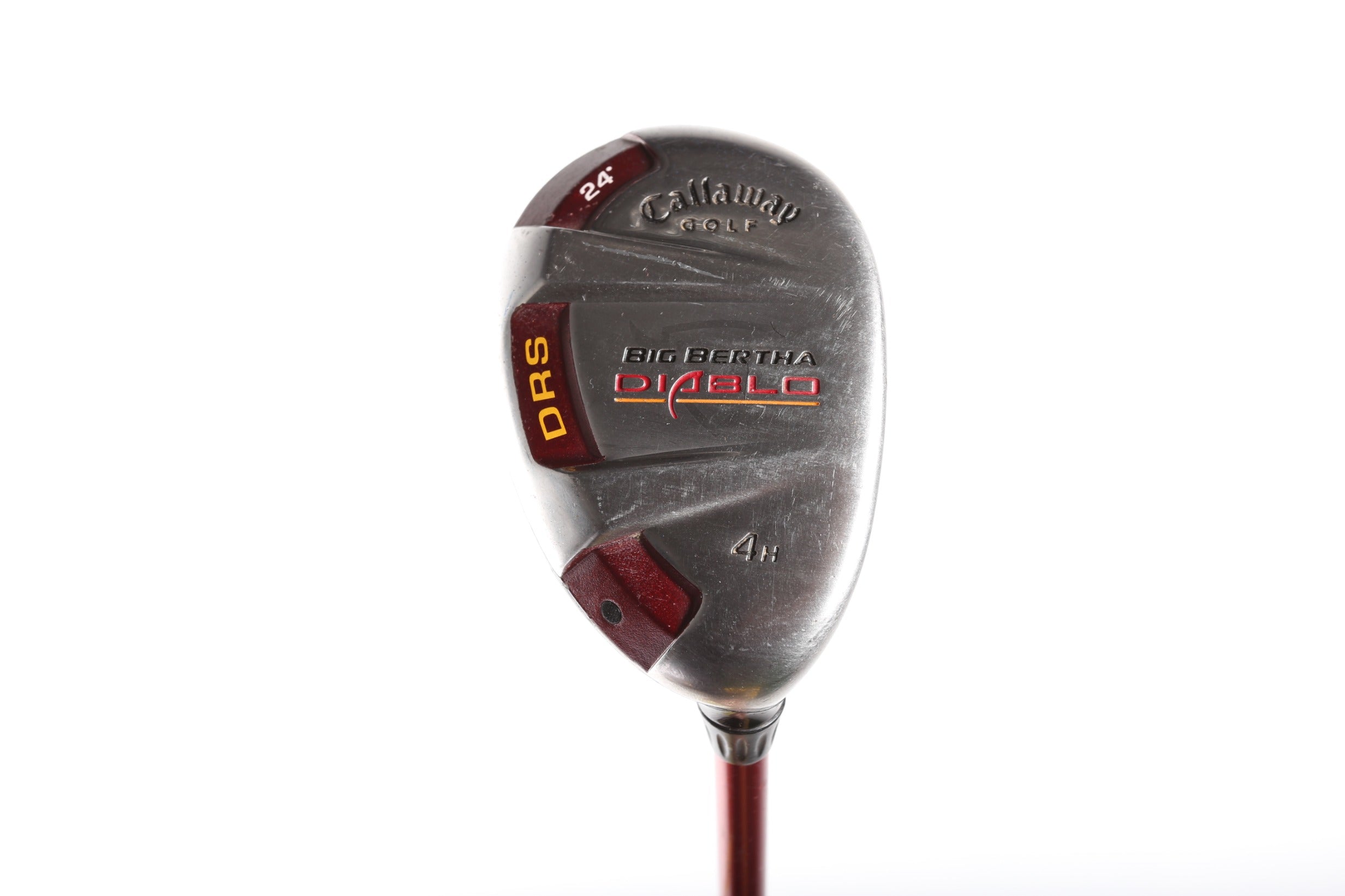 Used Callaway Big Bertha Diablo 4H Hybrid Golf Club - Right Handed 24° Regular Flex for Men - Perfect for Fairway Shots & Rough Recovery