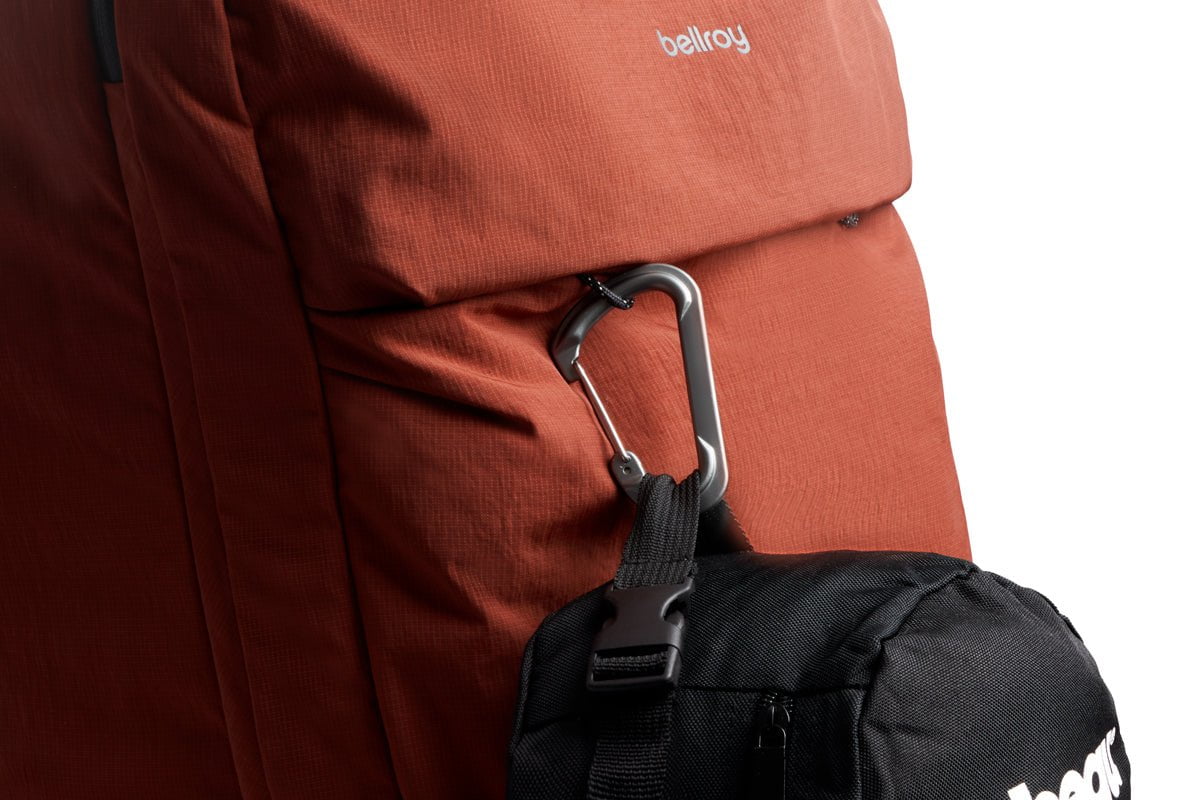 Bellroy Lite Travel Pack 30L - Lightweight Waterproof Backpack for Hiking, Camping & Air Travel | Durable Carry-On Luggage with Laptop Compartment