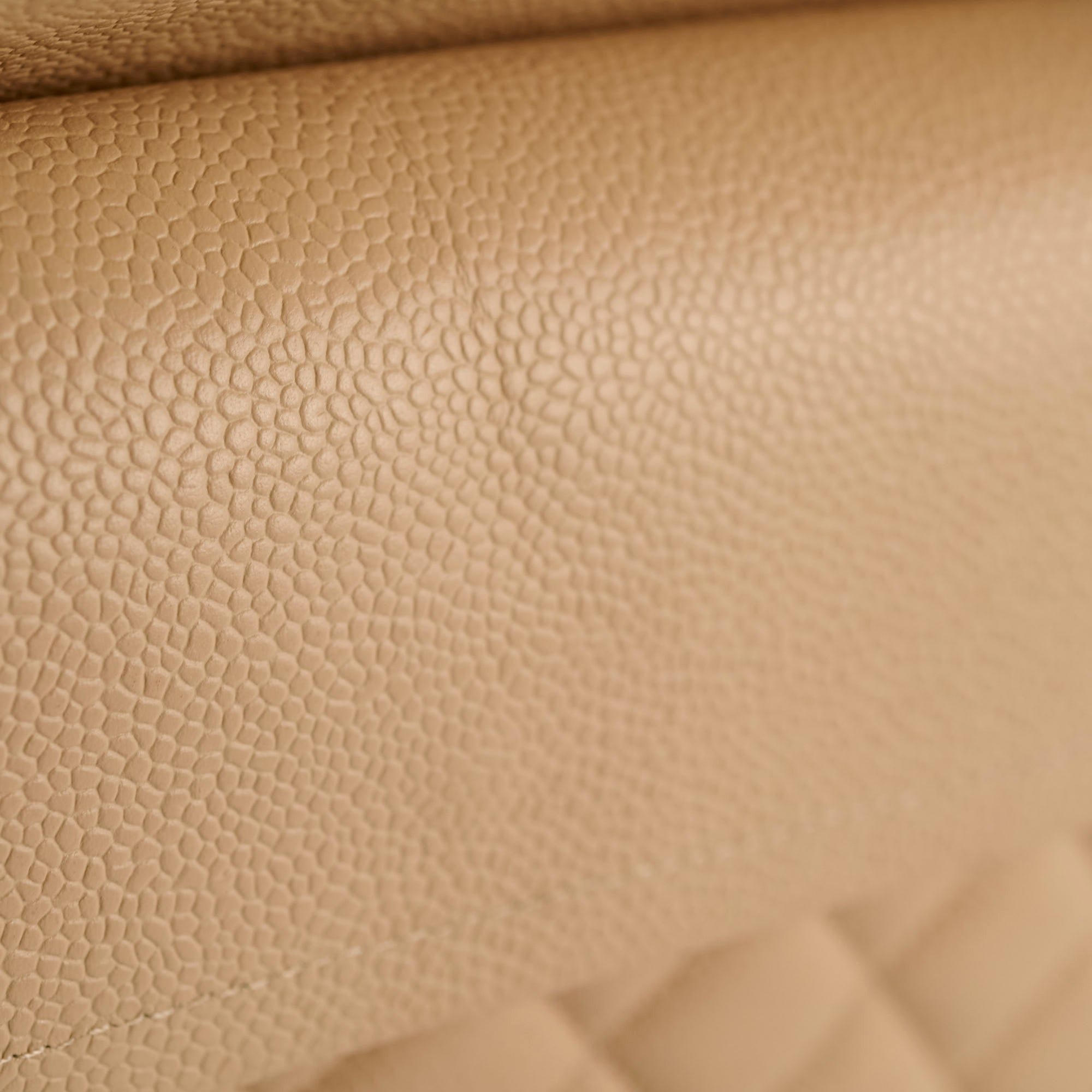 Chanel Medium/Large Double Classic Flap Bag in Beige - Luxury Designer Handbag for Women, Perfect for Work, Evening Events & Everyday Use
