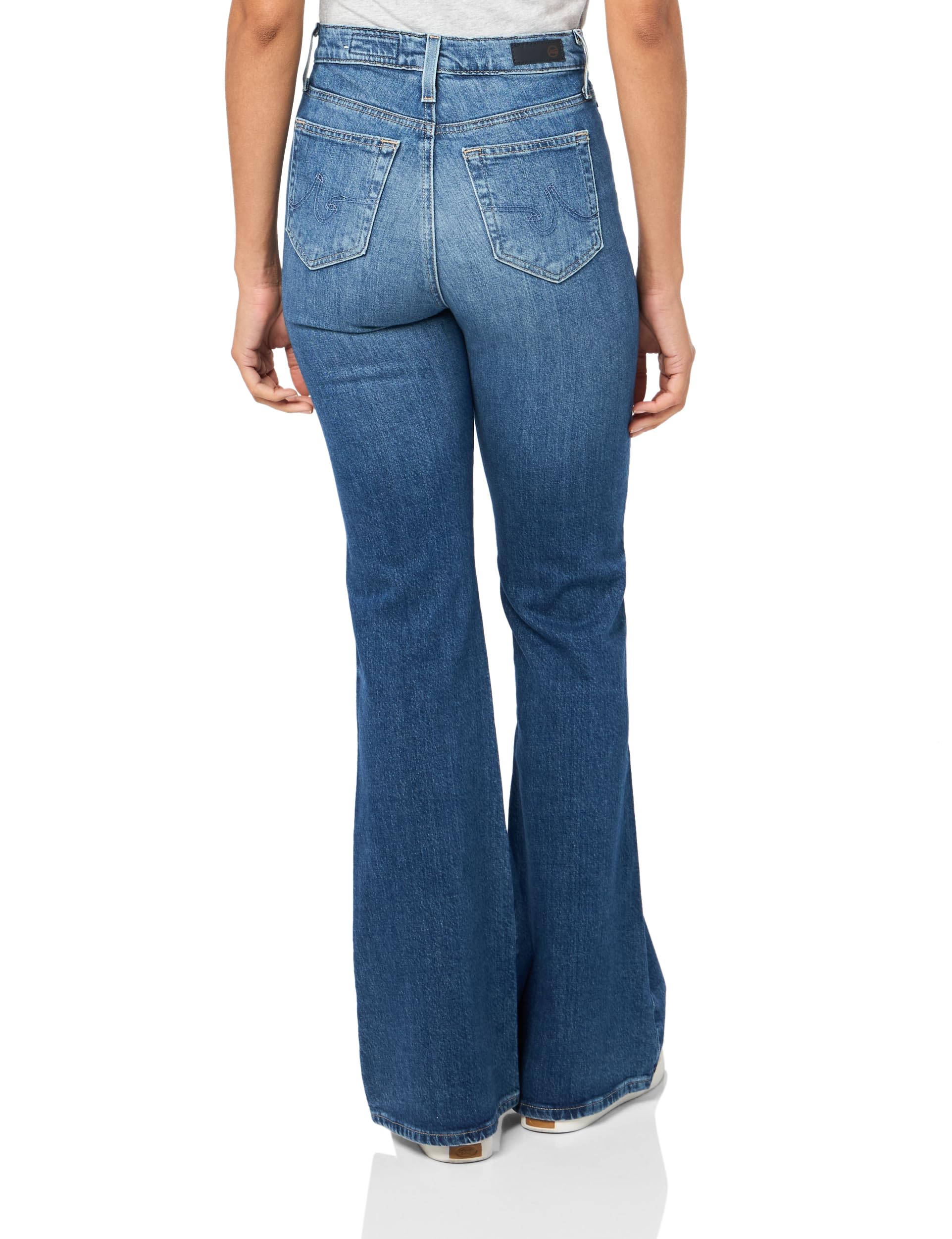 Women's Madi Super High Rise Flare Jeans - Vintage 70s Inspired Bootcut Denim Pants for Women | Perfect for Casual Wear, Date Night & Retro Fashion Outfits