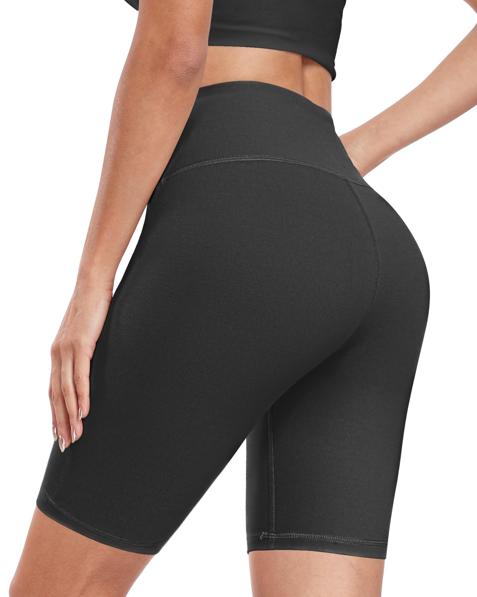 ATHVOTAR Women's Spandex Biker Yoga Shorts - 3'', 5'', 10'' High Waisted Workout Shorts for Cycling, Running & Gym | Perfect for Yoga, Pilates & Fitness Training