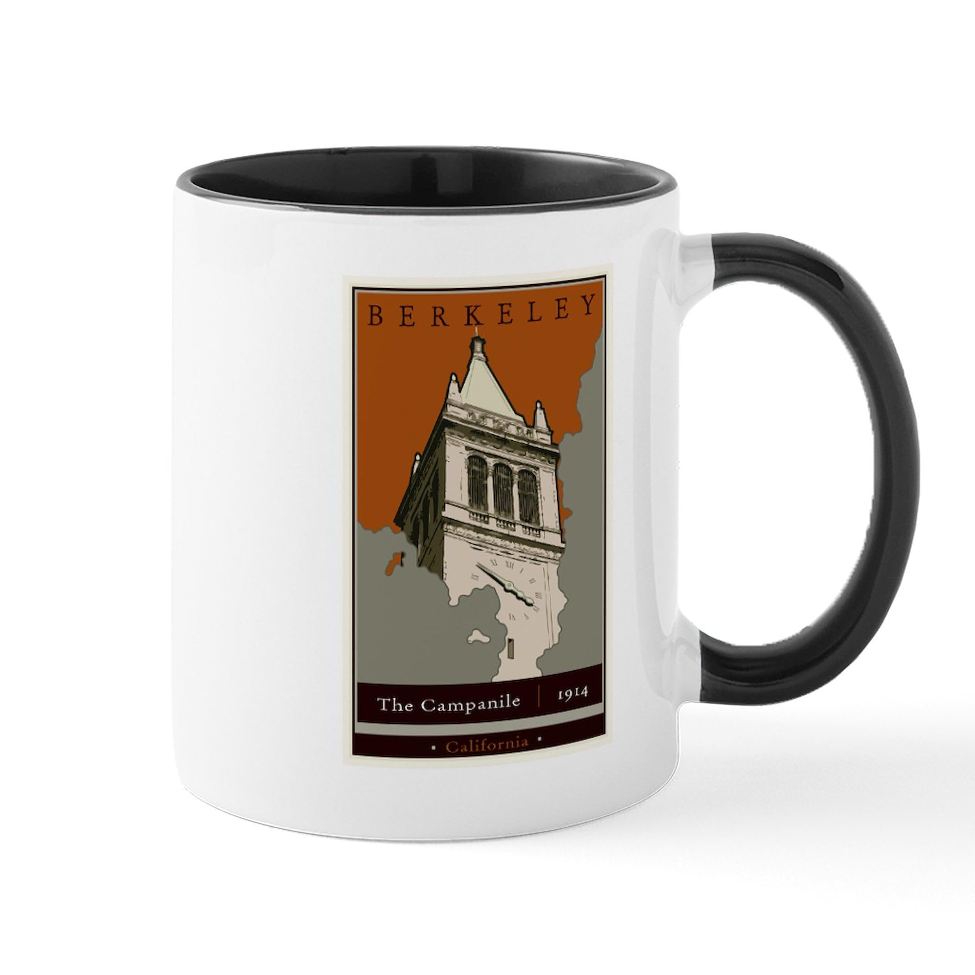 Berkeley 11 oz (325 ml) Ceramic Coffee Mug - Perfect for Home, Office & Gifts | CafePress