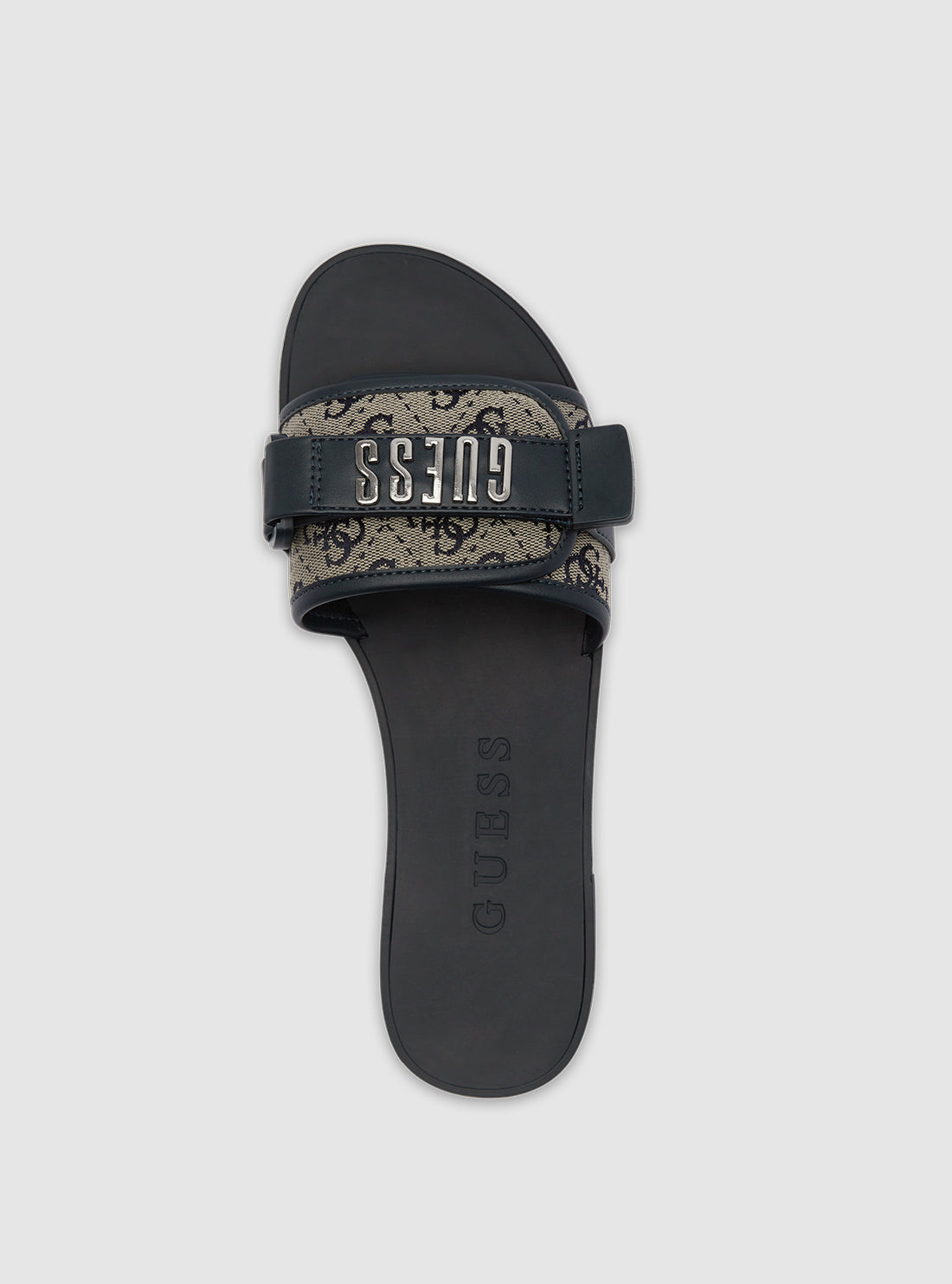 Dark Blue Elyze Slide Sandals - Comfortable Summer Beach Slides for Women - Perfect for Poolside, Vacation & Casual Wear