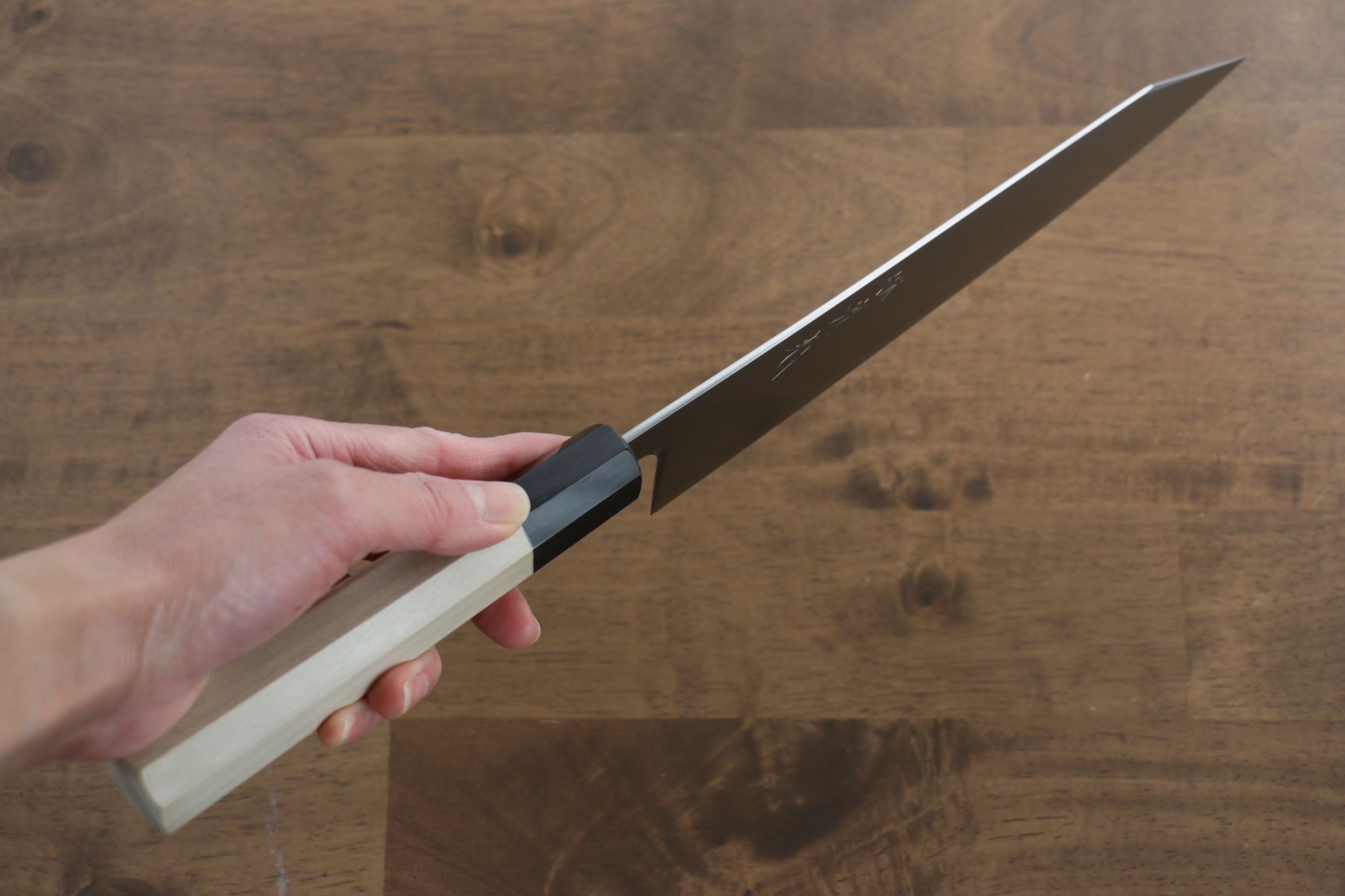Premium Jikko SG2 Kiritsuke Gyuto 230mm Japanese Chef Knife with Magnolia Wood Handle - Perfect for Sushi, Sashimi & Precision Cutting