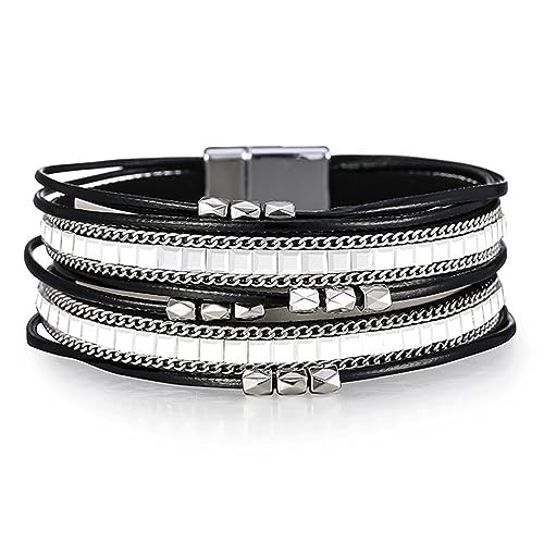 bracelet stack for women(black)