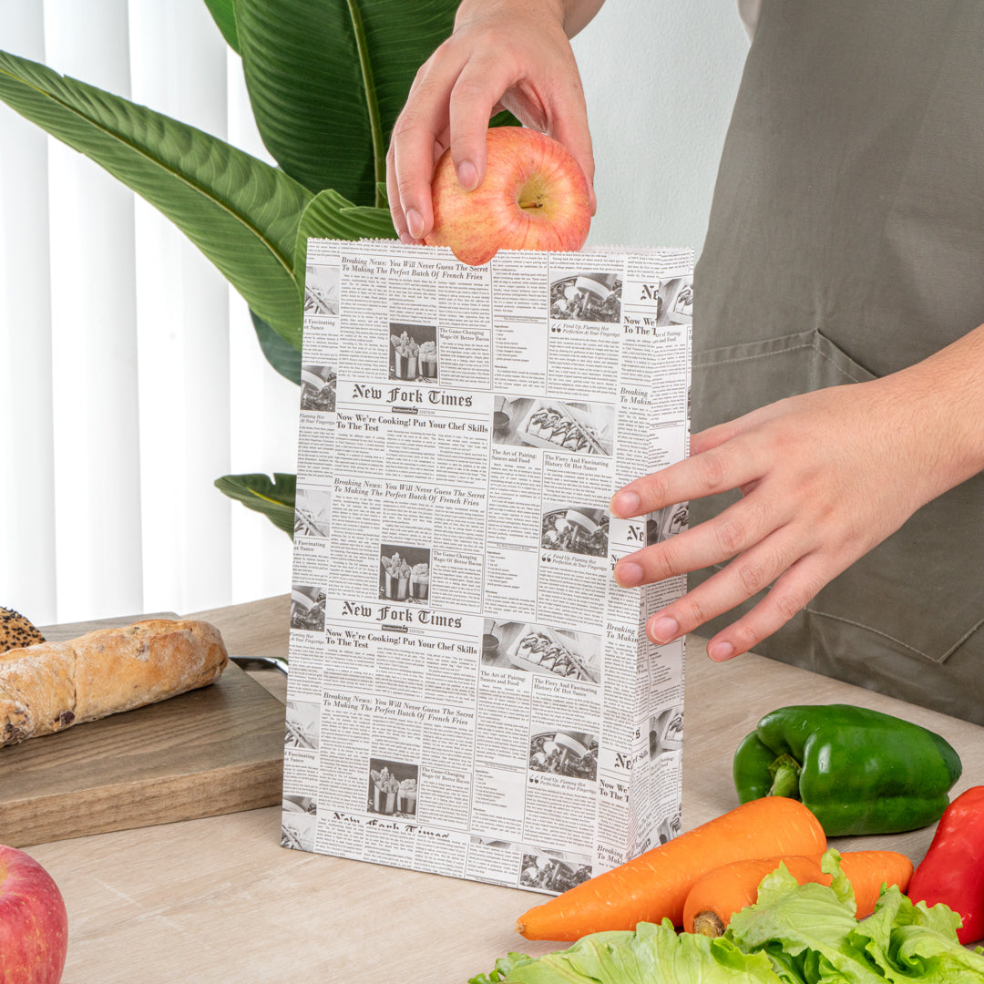 Eco-Friendly Kraft Paper Bags 12 lb - 7