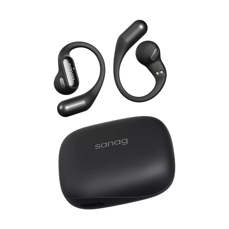 Sanag G6S Wireless Bluetooth Headphones with Ear Hook - Open Ear Air Conduction Sport Headset for Running, Cycling, Gym & Outdoor Activities