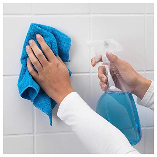 IKEA TISKEN White Polycarbonate Plastic Toilet Paper Holder with Strong Suction Cups - Bathroom Wall Mounted Storage for Small Spaces, RVs & Apartments