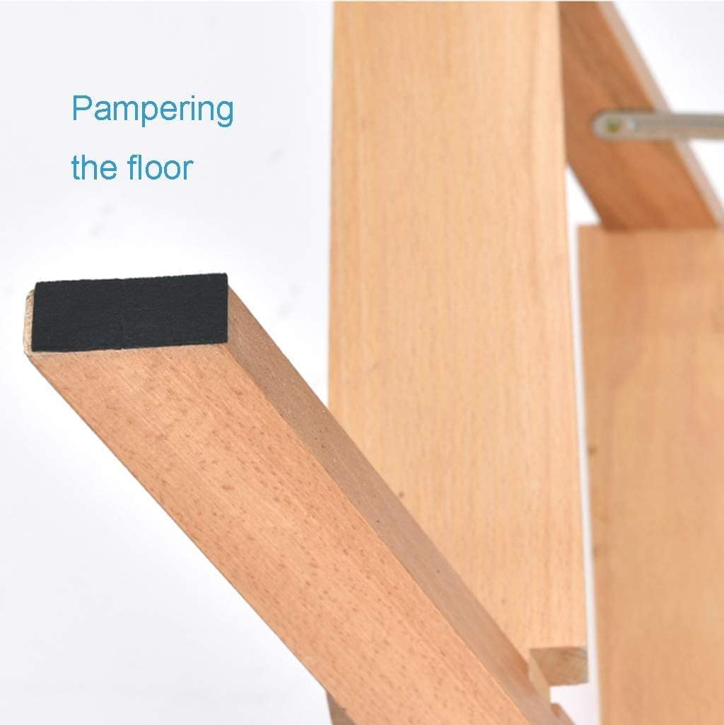 OKUOKA Wooden Step Stool for Home, Foldable Ladder Stool with Removable Fabric Cover - Safe & Sturdy for Kids, Kitchen, Bathroom, and Storage Use