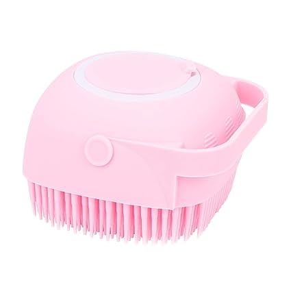 Shrijana Enterprise Silicone Bath Liquid Brush - Soft Bristle Scrubber for Gentle Exfoliation & Cleansing - Perfect for Shower, Spa & Skincare Routine