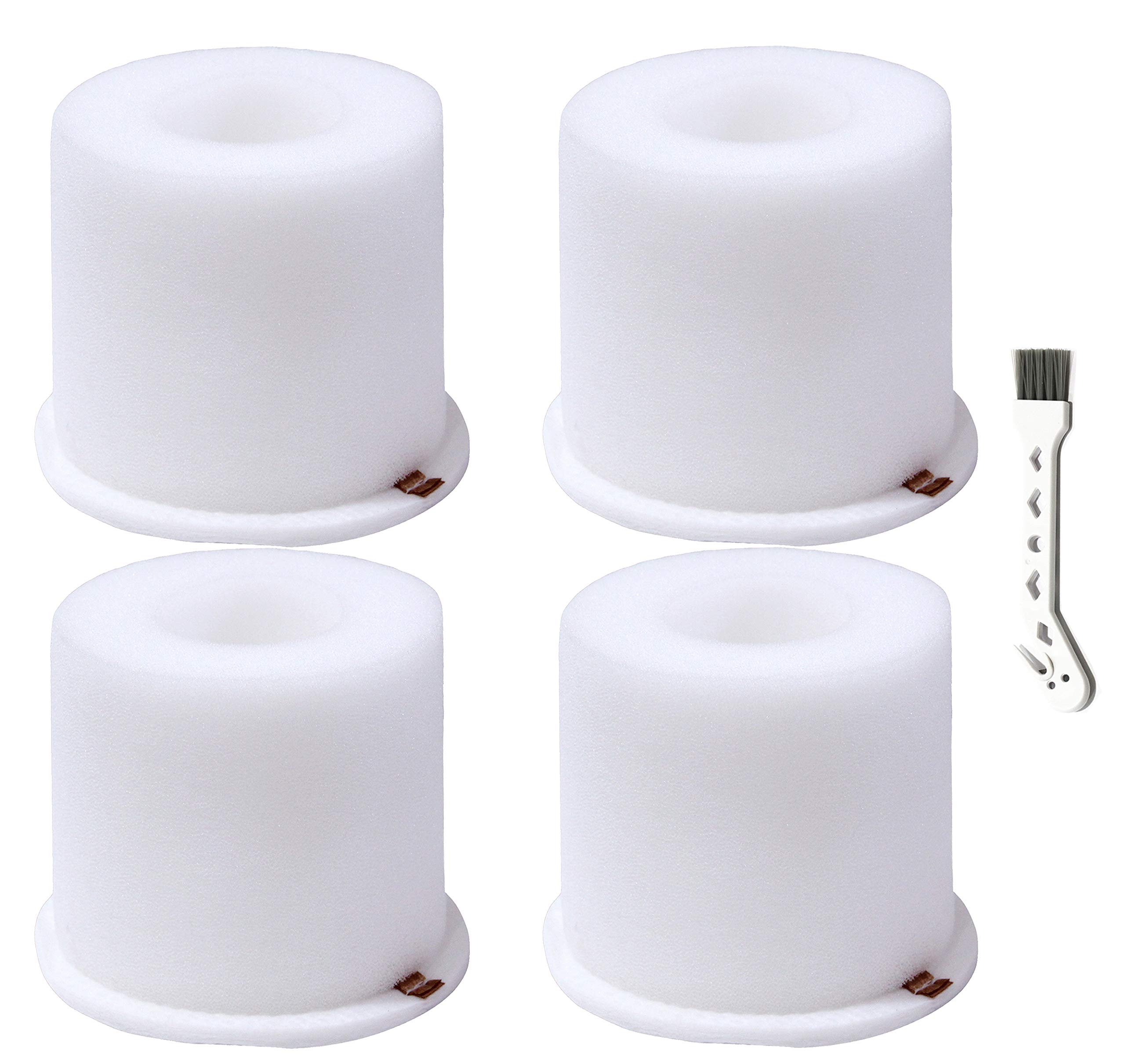 Shark NV650 Vacuum Foam & Felt Kit - 4 Pack with Brush for Floor Cleaning