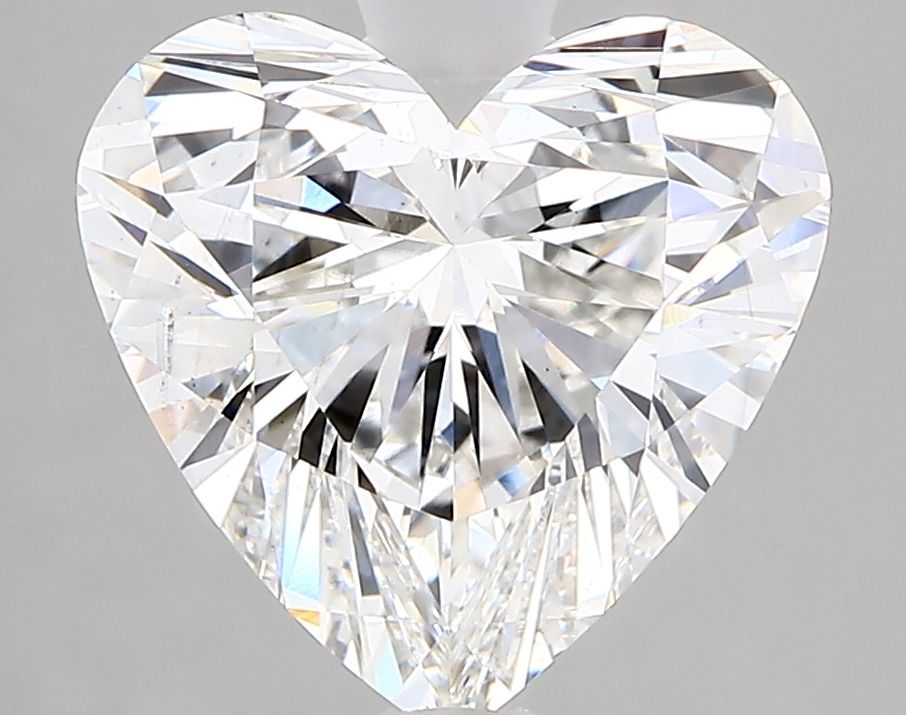 3.28 Carat G VS2 Heart-Shaped Lab-Grown Diamond for Engagement Rings & Fine Jewelry