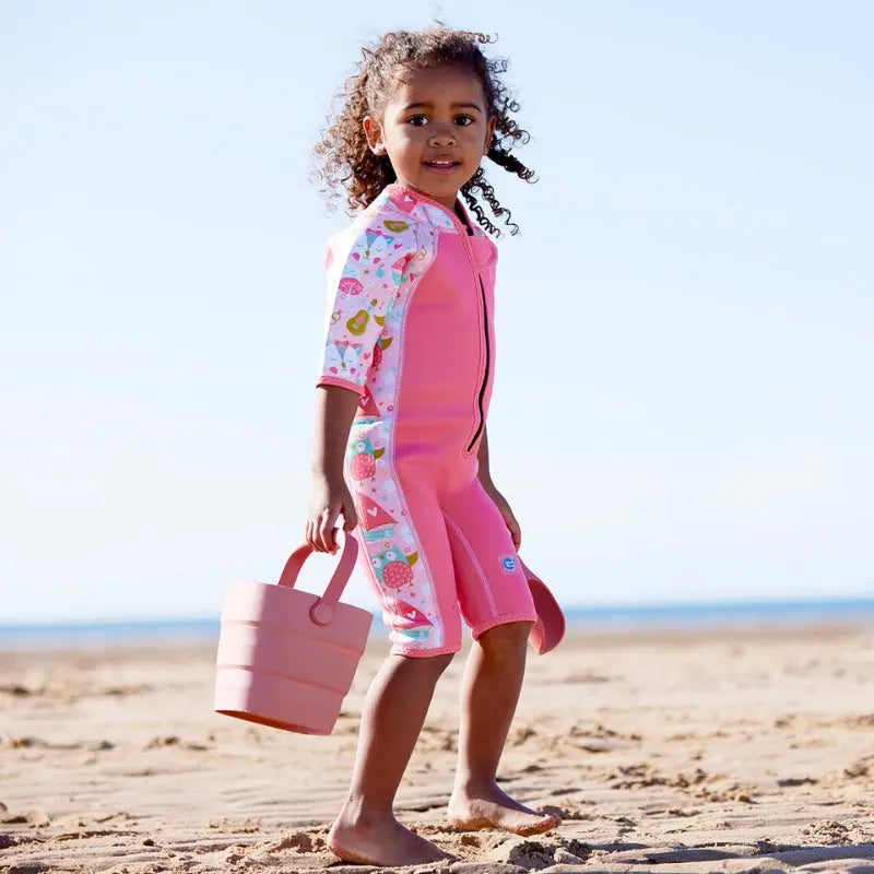 **Splashabout Kids Wetsuit for Girls & Boys (Ages 2-6) | Shorty Wetsuit for Swimming, Beach & Water Play**
