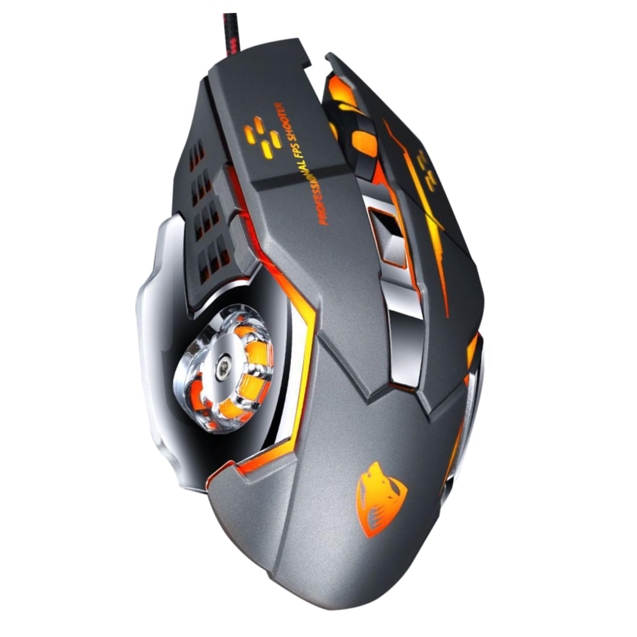 Gadpiparty 3-Pack Wired Gaming Mouse USB Optical Computer Mouse for PC, Laptop, Desktop - Ergonomic Design for Gaming, Office Work & Home Use
