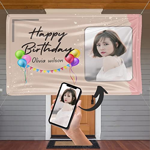 Pink Modern Happy Birthday Style 25