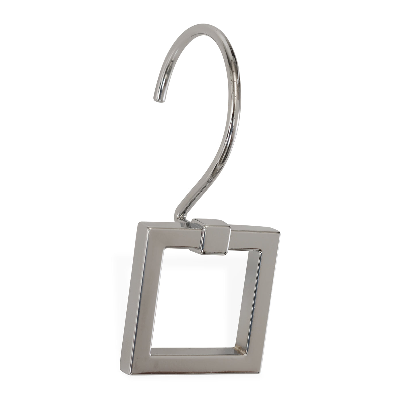 Square Door Knocker Shower Hooks - Heavy Duty Rustproof Bathroom Hooks for Towels, Robes & Shower Accessories - Perfect for Home, Gym & Spa Organization