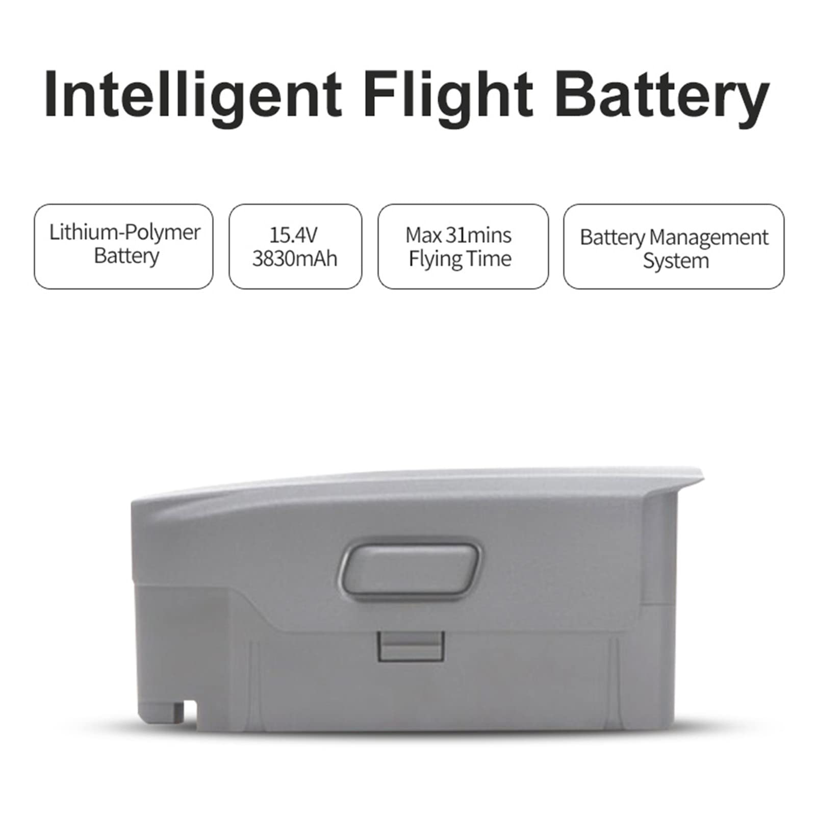DJI Mavic 2 Pro/Zoom Intelligent Flight Battery - 3850mAh High Capacity Replacement Battery with 31 Min Flight Time - Perfect for Aerial Photography, Travel & Outdoor Adventures