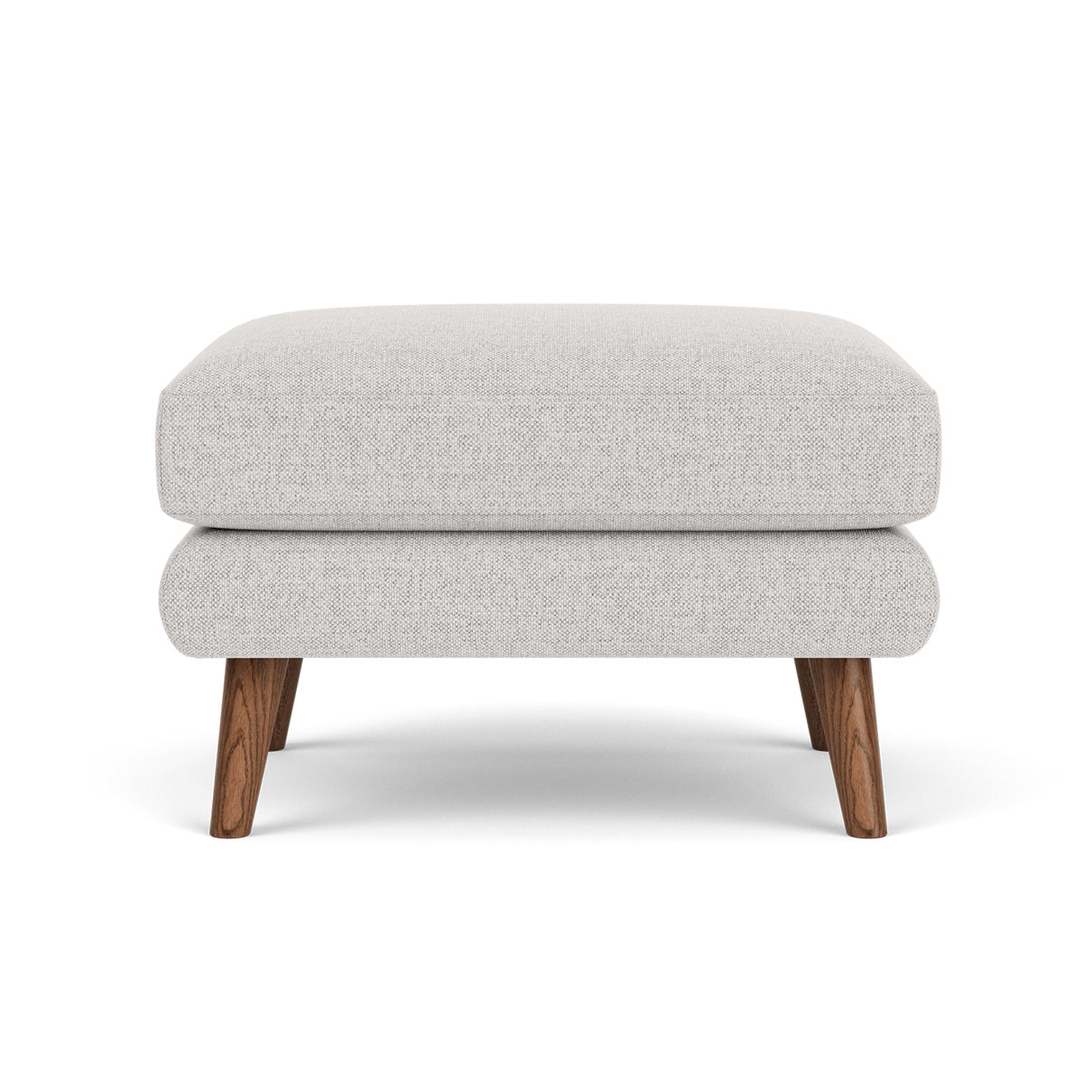 George Fabric Ottoman - Stylish and Comfortable Footrest, Storage Bench for Living Room, Bedroom, or Office - Perfect for Relaxing, Extra Seating & Home Organization