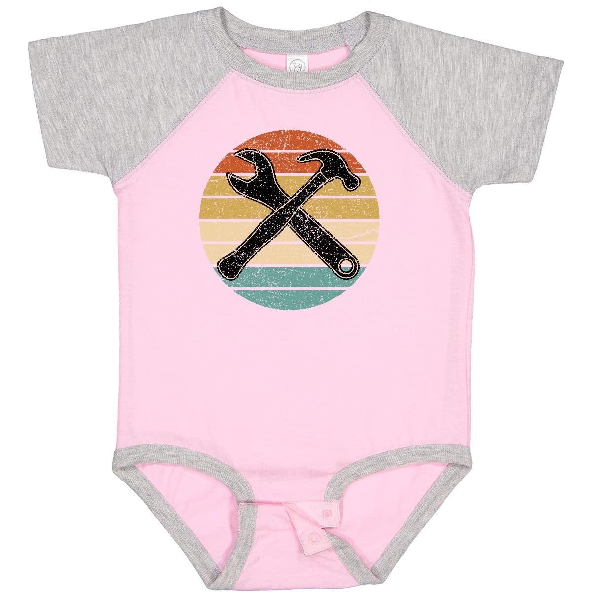 Inktastic Mechanic Tool Set Baby Bodysuit - Funny Handyman Outfit for Infants & Toddlers - Perfect for DIY Dads, Car Enthusiasts & Future Engineers