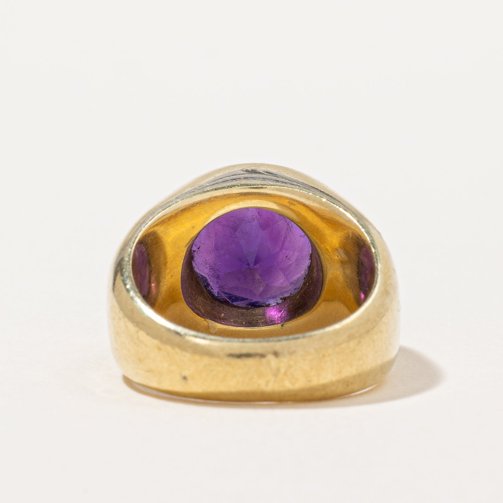 3.40ct Amethyst Cocktail Ring for Women - Size 4.5 | Elegant Purple Gemstone Statement Ring for Parties, Weddings & Special Occasions