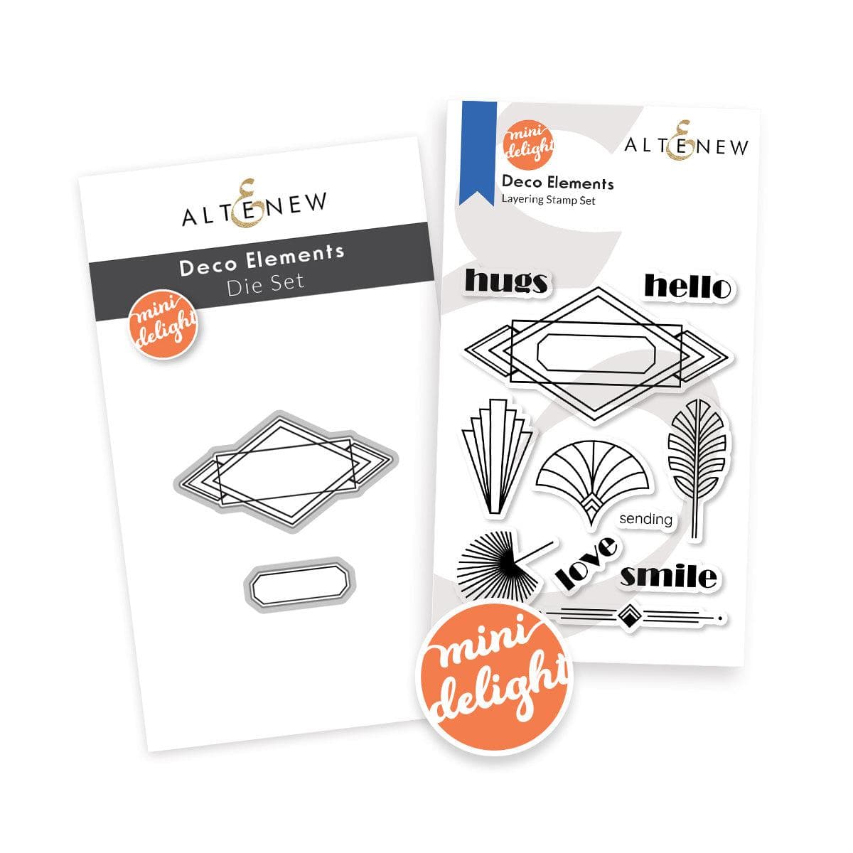 Mini Delight: Decorative Stamps & Die Cut Set for Card Making, Scrapbooking & DIY Crafts - Perfect for Handmade Greeting Cards, Journals, and Paper Craft Projects