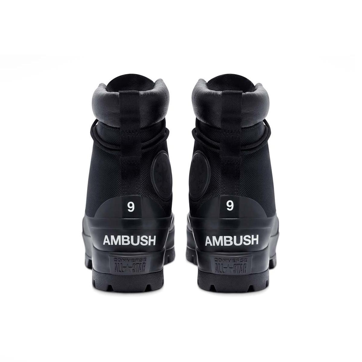 AMBUSH CTAS Duck Boots for Men & Women - Waterproof Black Winter Snow Boots - Fashionable Outdoor Hiking & Cold Weather Shoes for Urban Streetwear