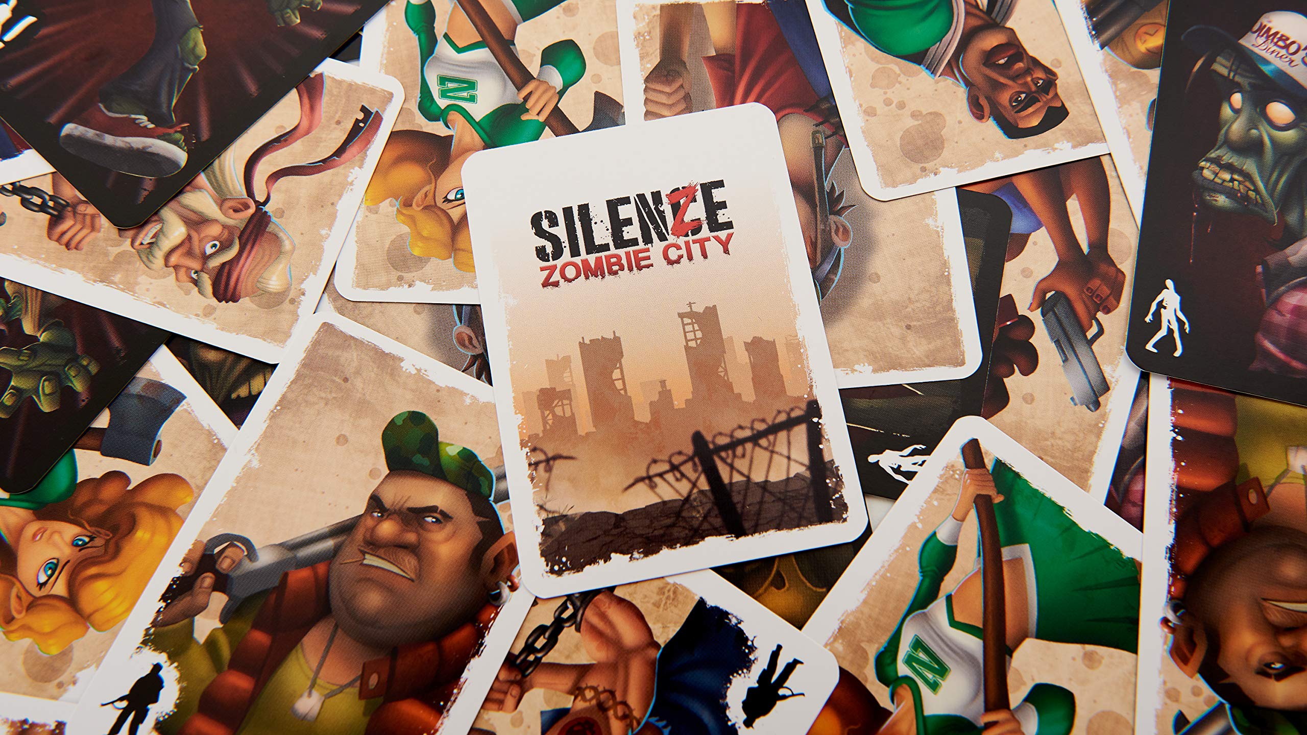 Tranjis Games SilenZe Zombie City Board Game (TRG-018zom) - Horror Survival Adventure