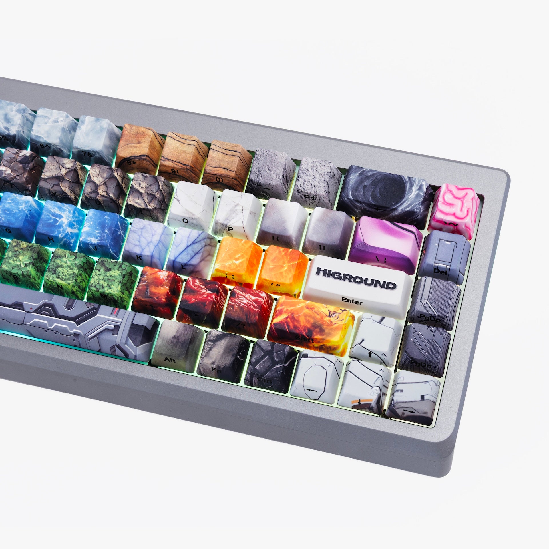 EDGLRD x HG Summit 65 Mechanical Keyboard - Custom Gaming Keyboard with RGB Backlit, Hot-Swappable Switches | Perfect for Esports, Streaming & Office Work