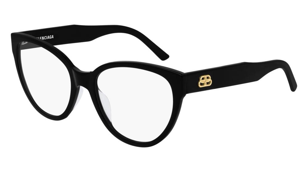 Balenciaga BB0064O Everyday Eyeglasses for Women & Men - Stylish & Lightweight Frame for Daily Wear, Work, and Fashion Outfits