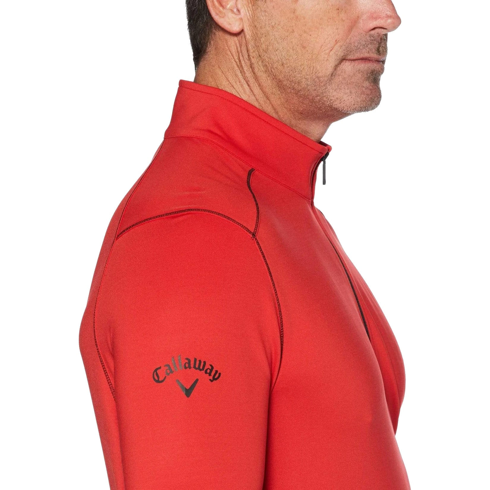 Callaway Swing Tech Outlast Men's Golf 1/4 Zip Pullover - Moisture Wicking Performance Shirt for Golfers - Perfect for Cool Weather Rounds & Clubhouse Wear