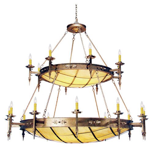 36-Light Crystal Chandelier for Dining Room - Elegant Modern Ceiling Light Fixture with LED Bulbs for Home Decor, Wedding, Restaurant & Hotel Lighting