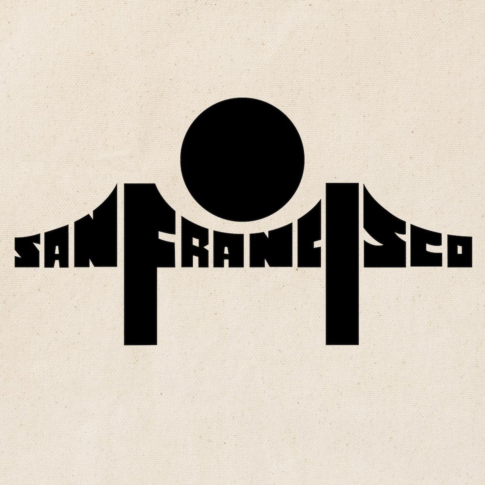 San Francisco Tote Bag - Natural Canvas Reusable Shopping Bag for Groceries, Beach & Travel | Eco-Friendly Cotton Tote with Premium Print