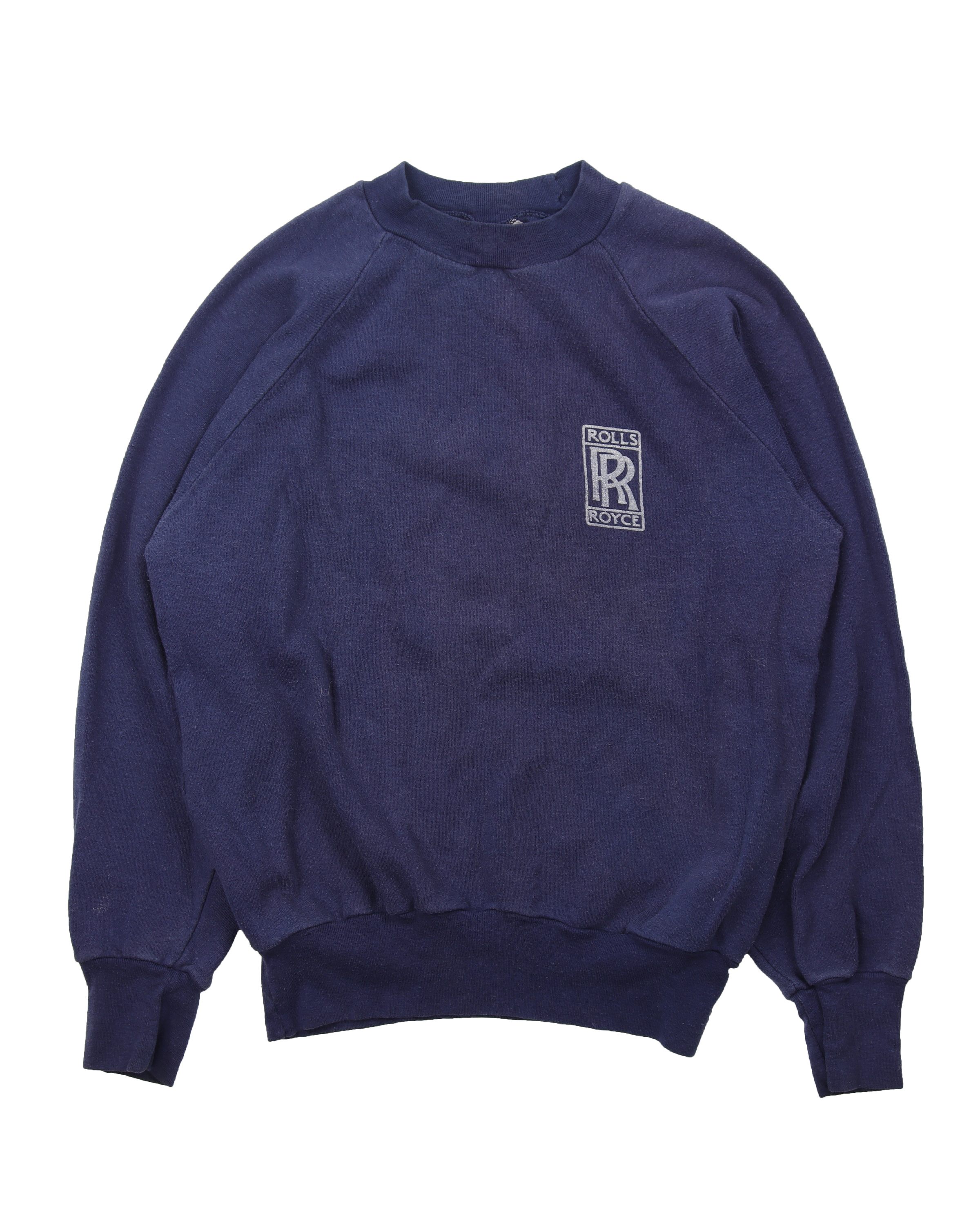 Vintage 1980s Rolls Royce Logo Sweatshirt - Retro Luxury Car Brand Hoodie for Men & Women - Perfect for Casual Wear, Car Enthusiasts, and Streetwear Fashion