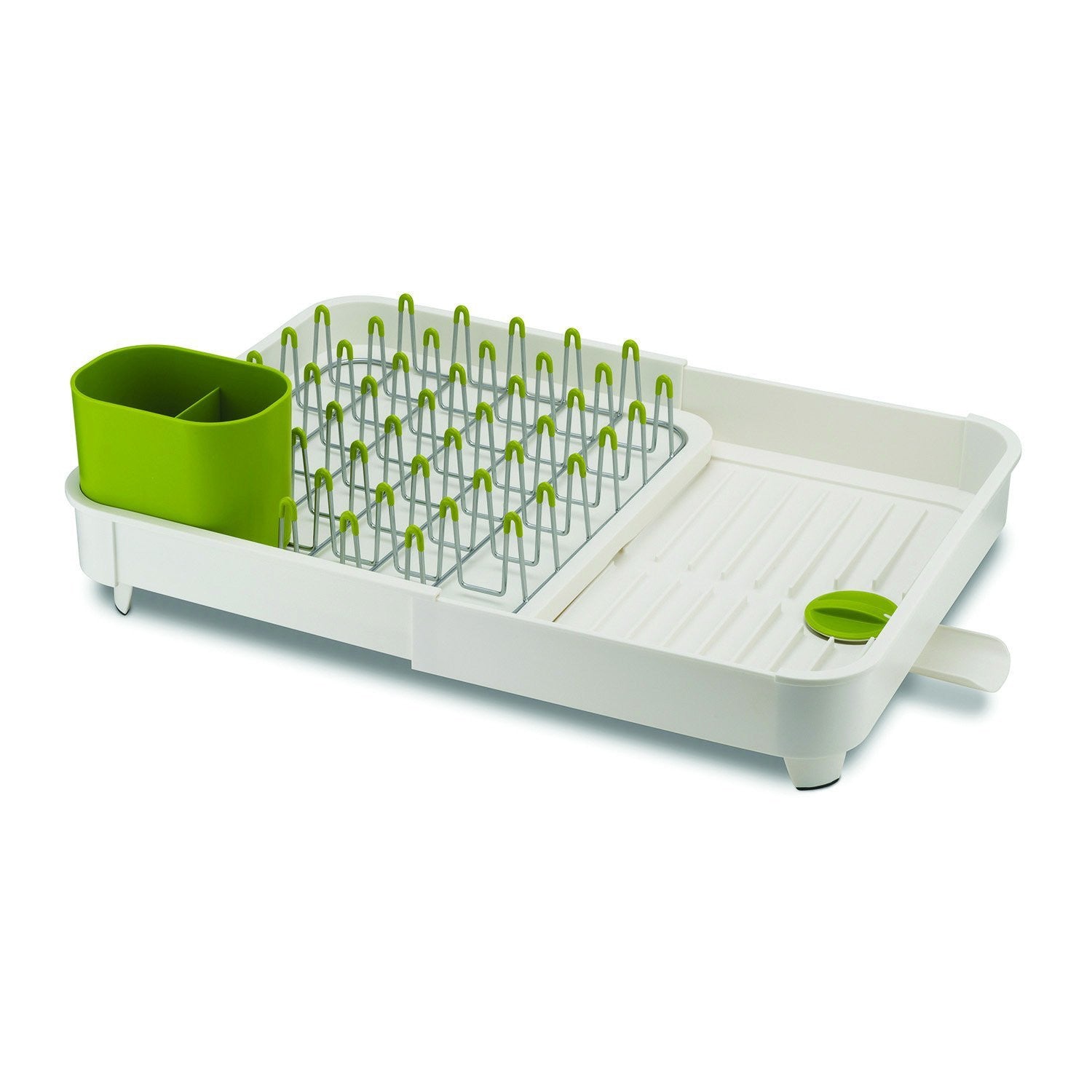 Stainless Steel Extendable Dish Drying Rack - Adjustable Countertop Space Saver for Kitchen, Sink, or Cabinet - Perfect for Small Apartments & Compact Spaces