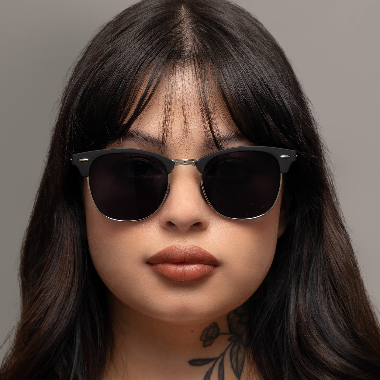 Black Clubmaster Sunglasses for Men & Women – Classic Retro Style, UV Protection – Perfect for Driving, Outdoor Activities & Fashion Accessories