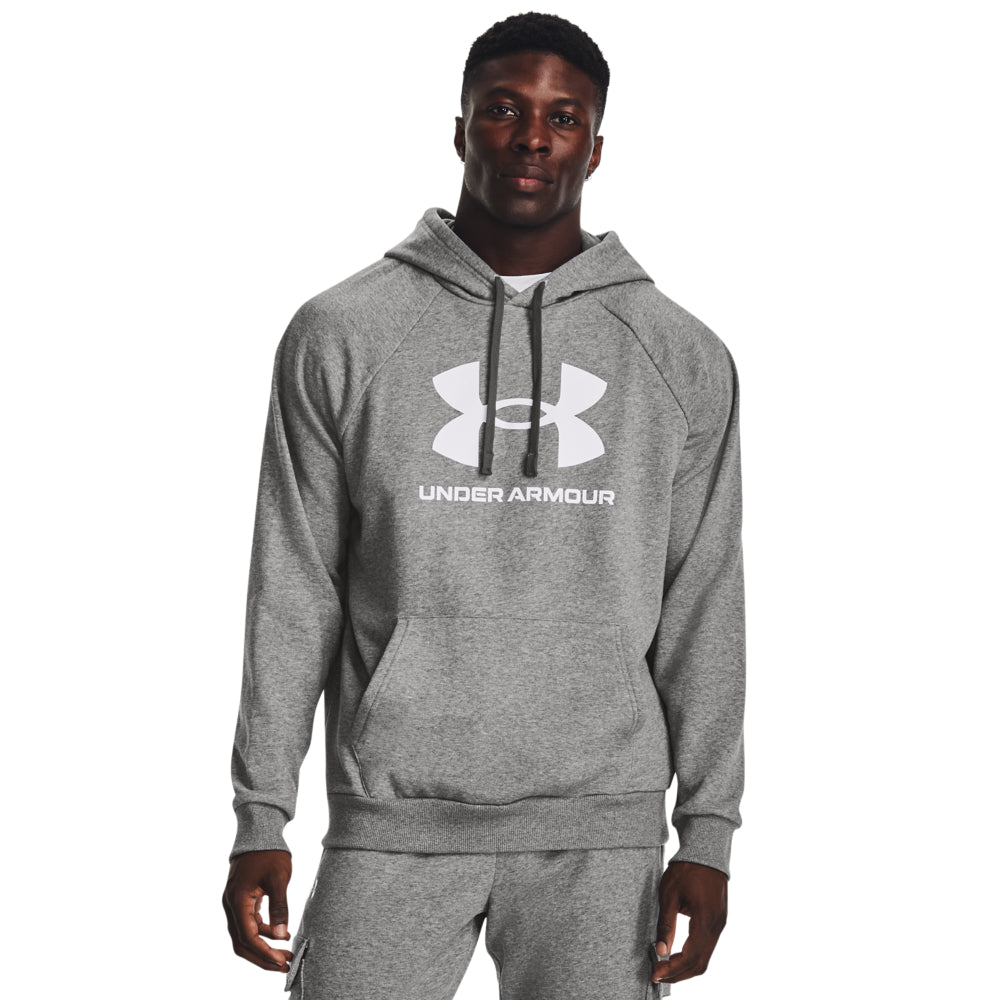 **Men's Under Armour Rival Fleece Logo Hoodie - Soft & Warm Pullover for Running, Gym & Casual Wear**