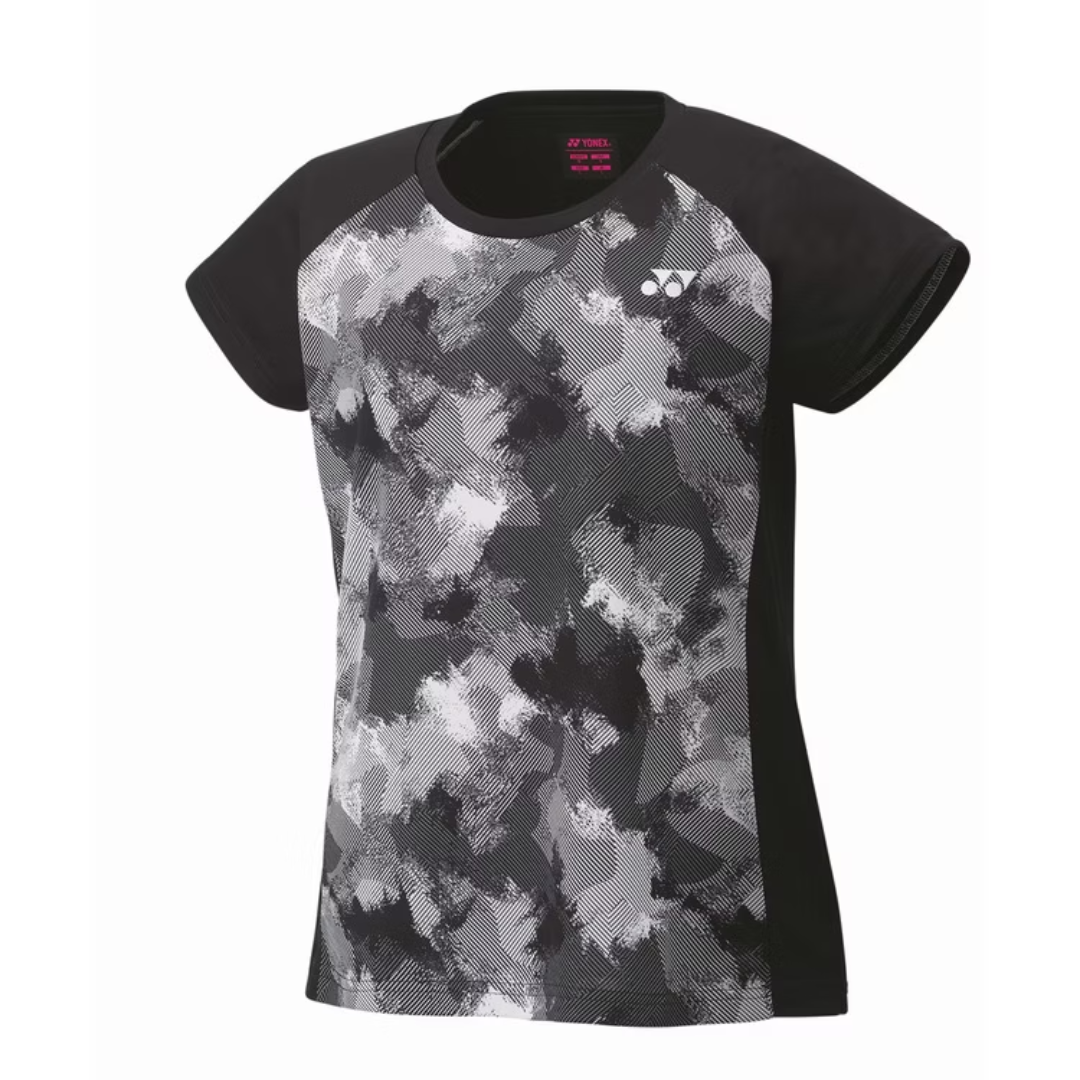 Yonex 16699 Women's Crew Neck Tennis Shirt - Breathable Quick-Dry Performance Top for Women's Tennis & Badminton Matches