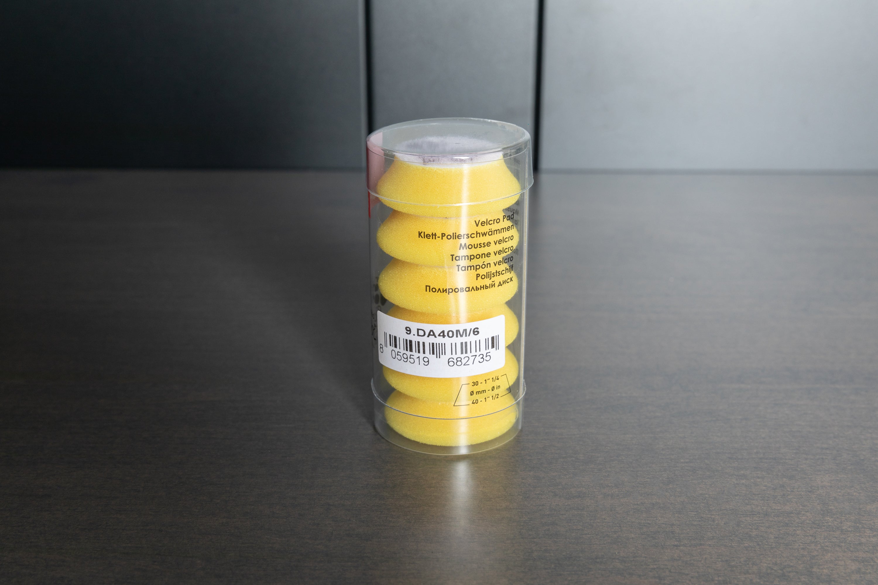 RUPES Yellow Fine Polishing Pads Set of 2 - Perfect for Car Detailing & Paint Correction - Professional Auto Buffing & Polishing Kit for Flawless Finish