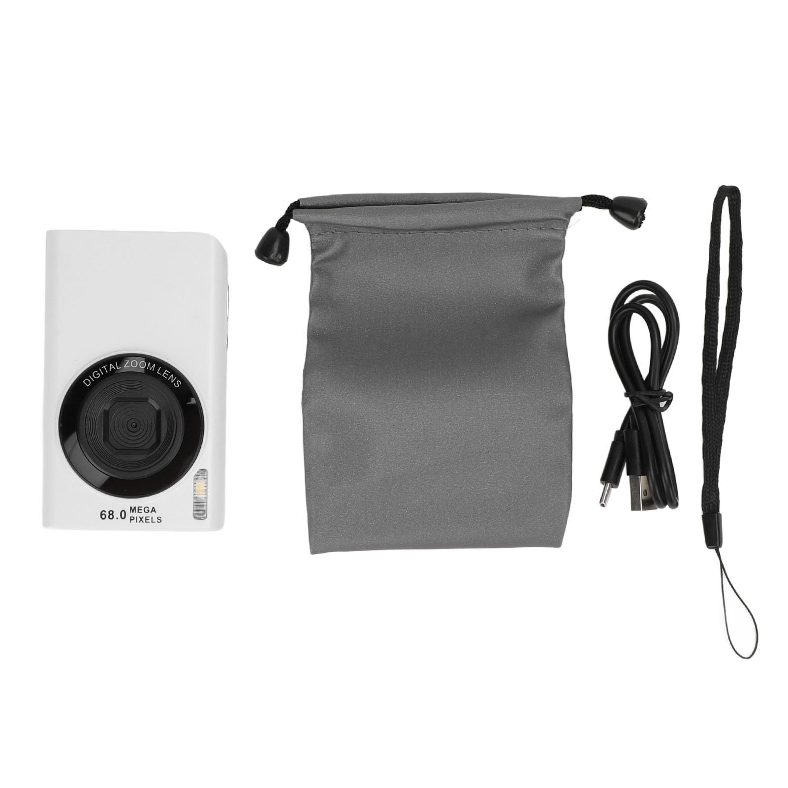 4K 68MP Digital Camera with 2.4