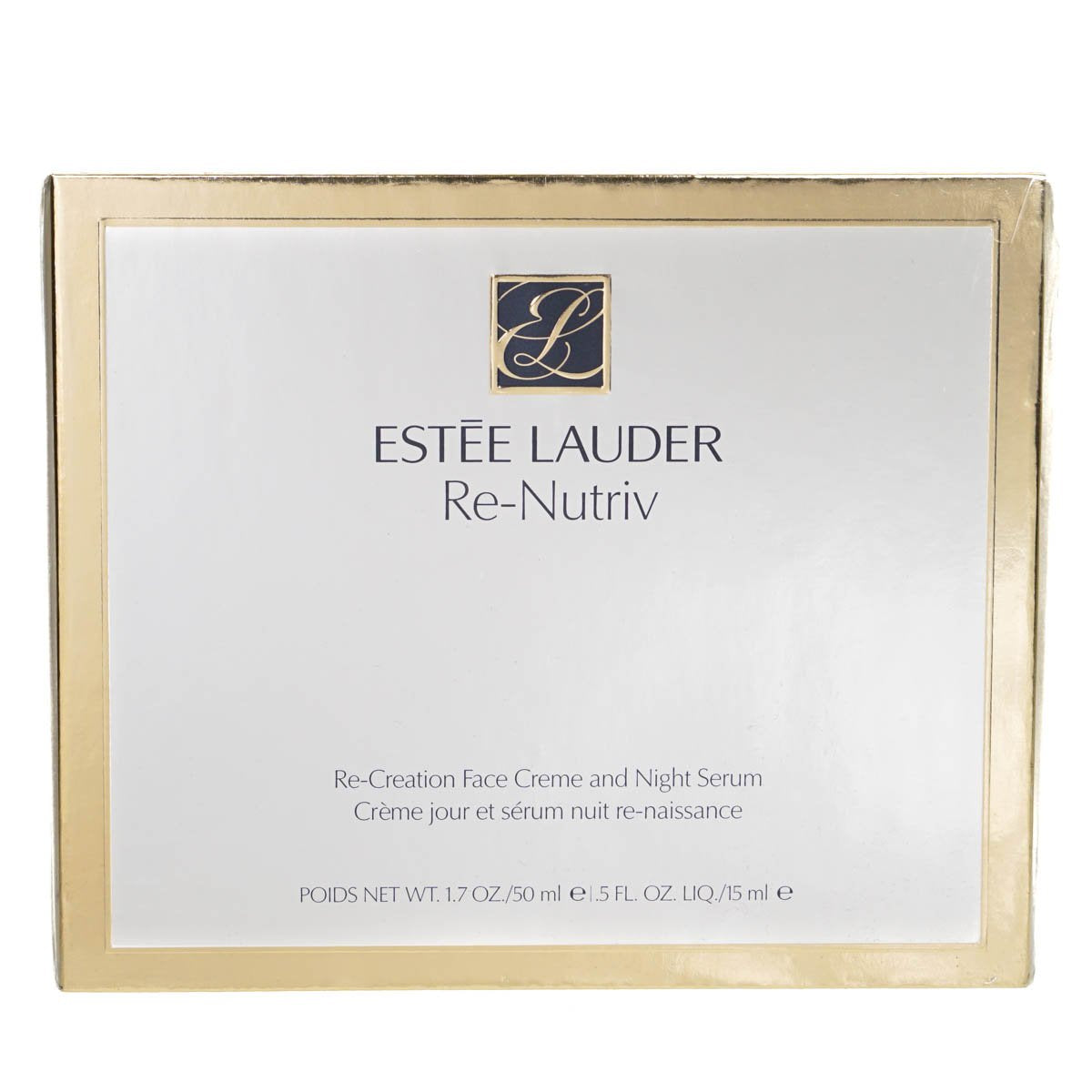 Estee Lauder Re-Nutriv Ultimate Diamond Transformative Energy Creme & Night Serum - Luxury Anti-Aging Skincare Set for Wrinkles & Fine Lines | Perfect for Nighttime Routine & Dry Skin Care