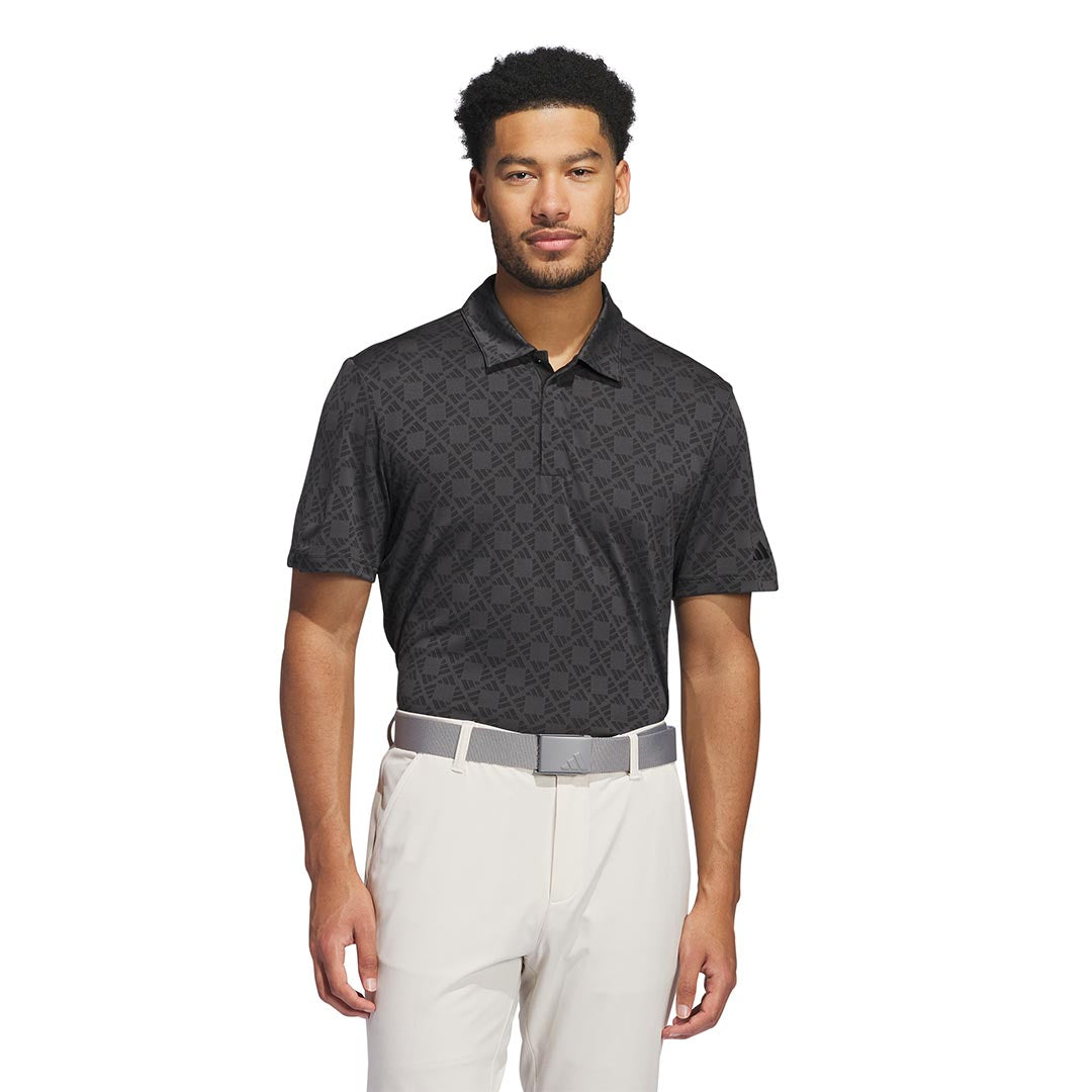 adidas Men's Ultimate365 Tour HEAT.RDY Jacquard Polo Shirt - Moisture-Wicking, Breathable Golf & Casual Wear (IZ3008) | Perfect for Summer Outdoor Sports & Business Casual