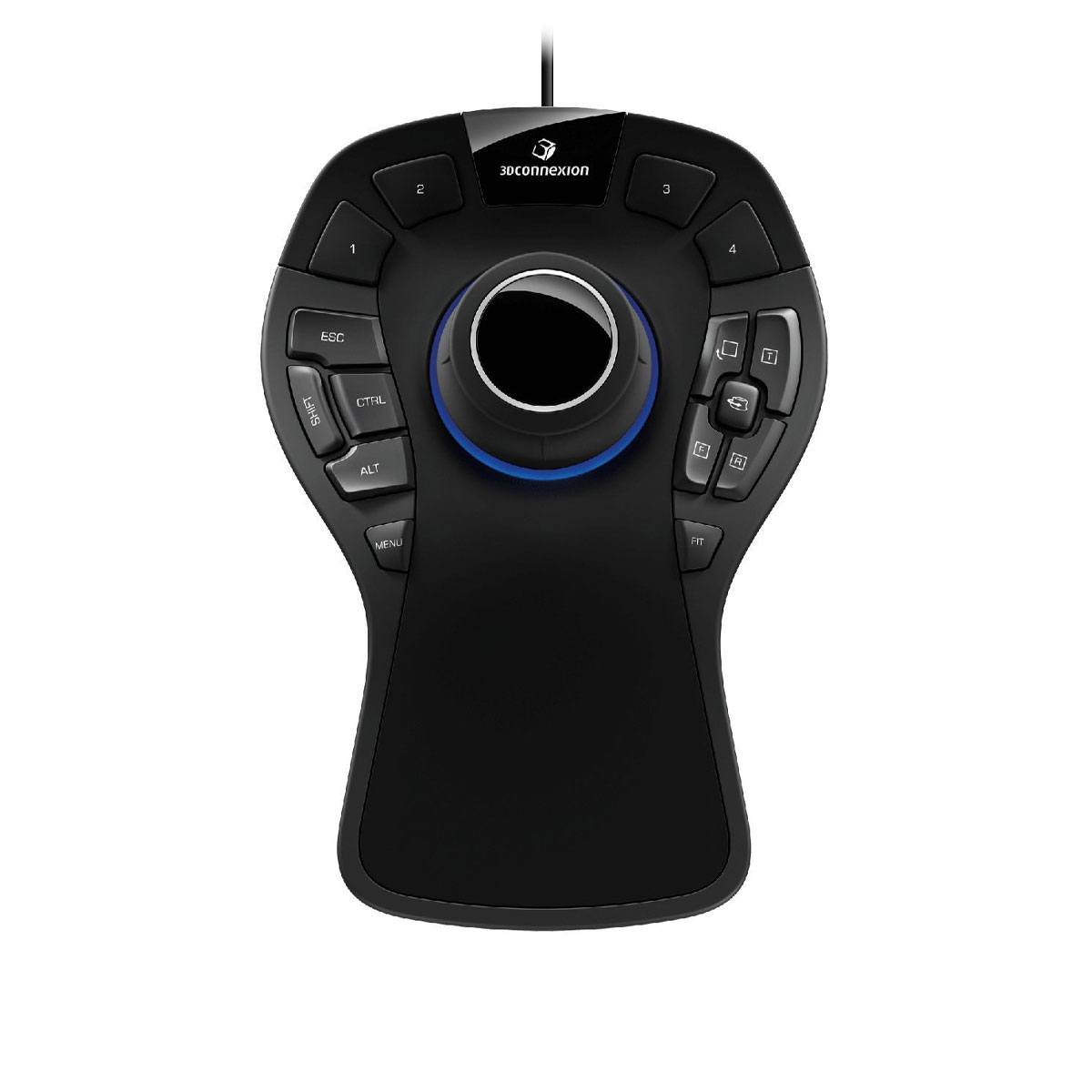 3DX 700040 SpaceMouse Pro 3D Mouse - Professional Wireless CAD Controller for 3D Modeling, Design & Engineering | Perfect for AutoCAD, SolidWorks, Maya & Blender