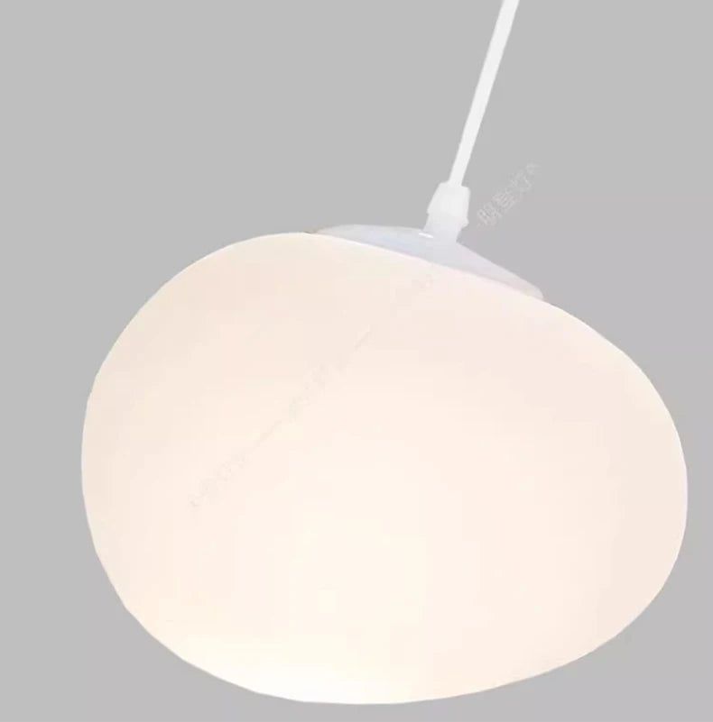 Lava Stone Pendant Light Fixture - Modern Chandelier Lighting for Dining Room, Kitchen Island & Bedroom Decor