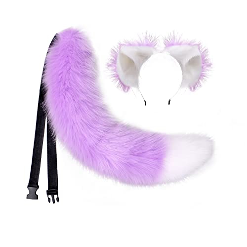 E- Purple White