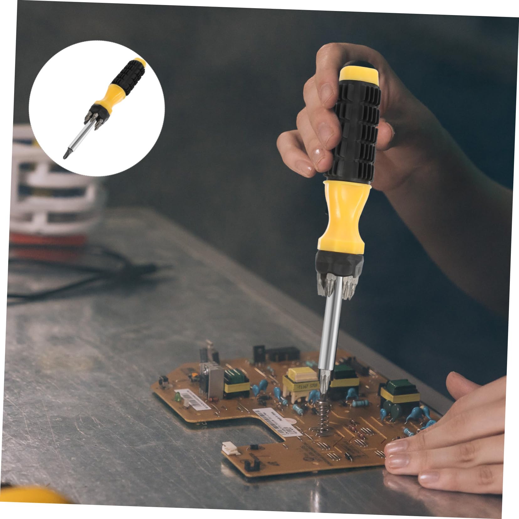 OHPHCALL Hidden Screwdriver Safe - Discreet Cash Storage for Home & Travel | Fake Screwdriver Case with Money Hiding Compartment | Secure Hideaway for Valuables, Jewelry & Emergency Funds
