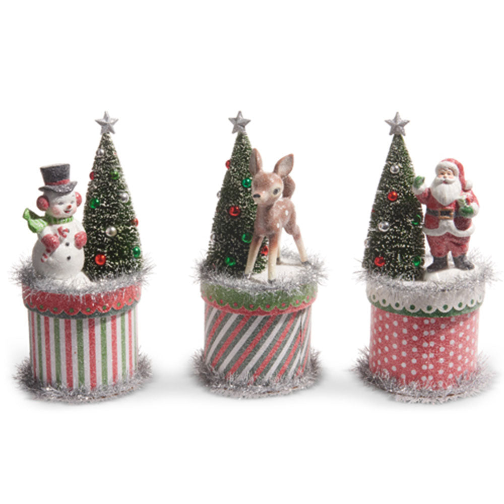 10-Piece Vintage Friends on Boxes Collectible Set - Perfect for TV Show Fans, Home Decor, and Gift Giving