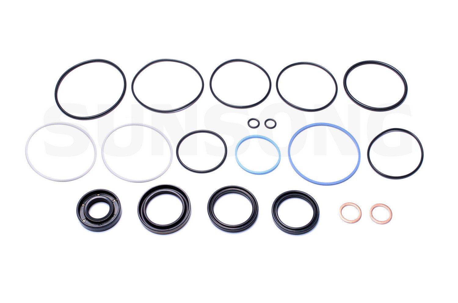 Sunsong 8401291 Steering Gear Seal Kit - High-Quality Replacement for Smooth Steering | Perfect for Car, Truck, and SUV Repairs