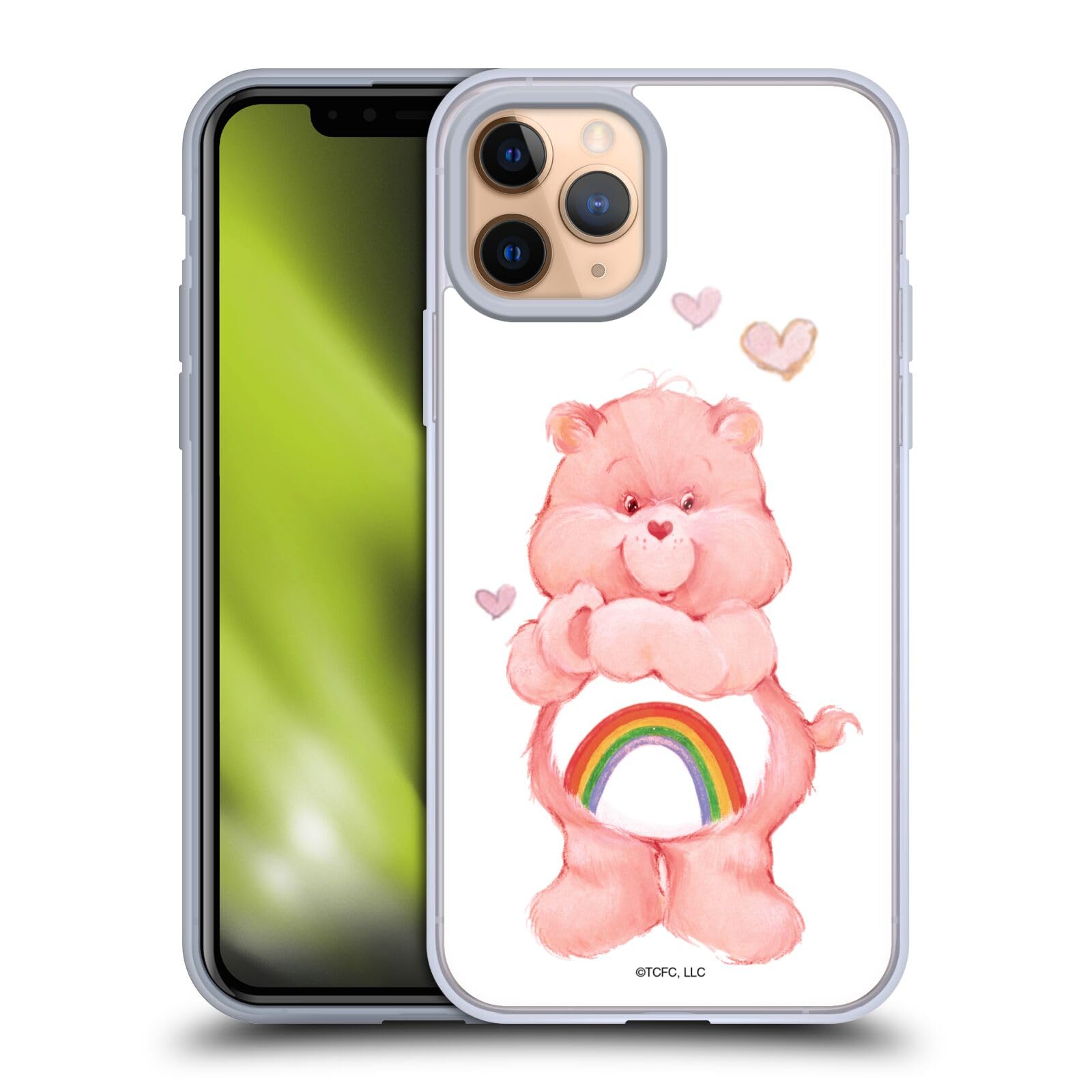 Officially Licensed Care Bears Cheer Soft Gel Phone Case for Apple iPhone 11 Pro - Cute Protective Cover for Everyday Use, School & Work